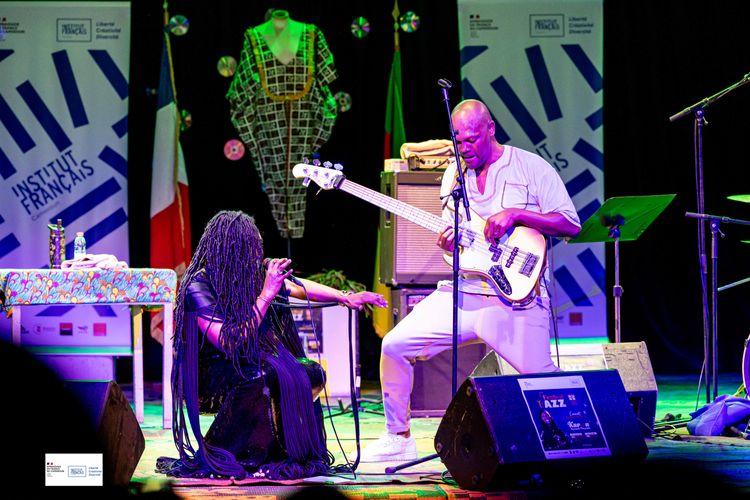 Jazz 237 : Kareen Guiock Thuram sur la scène de l'IFC Yaoundé